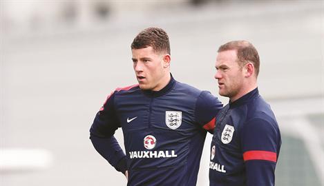 NEXT IN LINE: Ross Barkley will be looking to take advantage of Rooney’s decline and cement a place in the starting line-up. (Photo: Reuters/ Nampa)