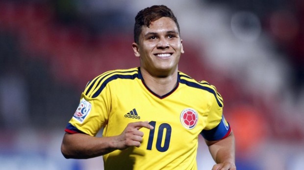 ALL SMILES: With the promising talent that Quintero has, Colombians will have plenty to smile about at the World Cup. (Photo: AFP)