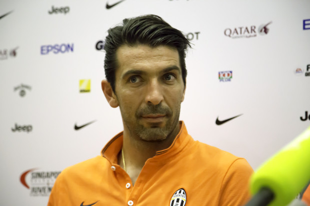 THE GREAT GIGI: Captain and World Cup winner Gianluigi Buffon has his eyes set on the Champions League. (Photo: Ken Lu)