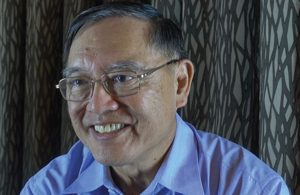 CARING FOR THE YOUTH: Despite being from the pioneer generation of Singapore, Mr Choo worries about the challenges youths of this generation face. He has donated $100,000 to students from STA and SEG in hopes of lightening their burdens. Photo by: REPTV