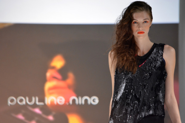 STRIKE A POSE: World renowned model Jourdan Miller strikes a pose for the cameras. (Photo By: Tristan Loh)