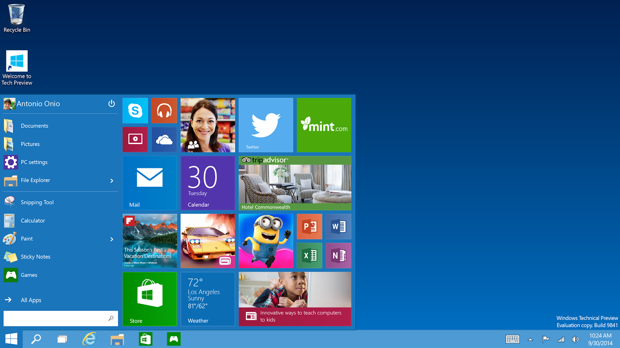 PERFECT 10: In addition to new upgraded features, Windows 10 incorporates user feedback making it the company’s most advanced operating system. (Photo: Windows Blog)