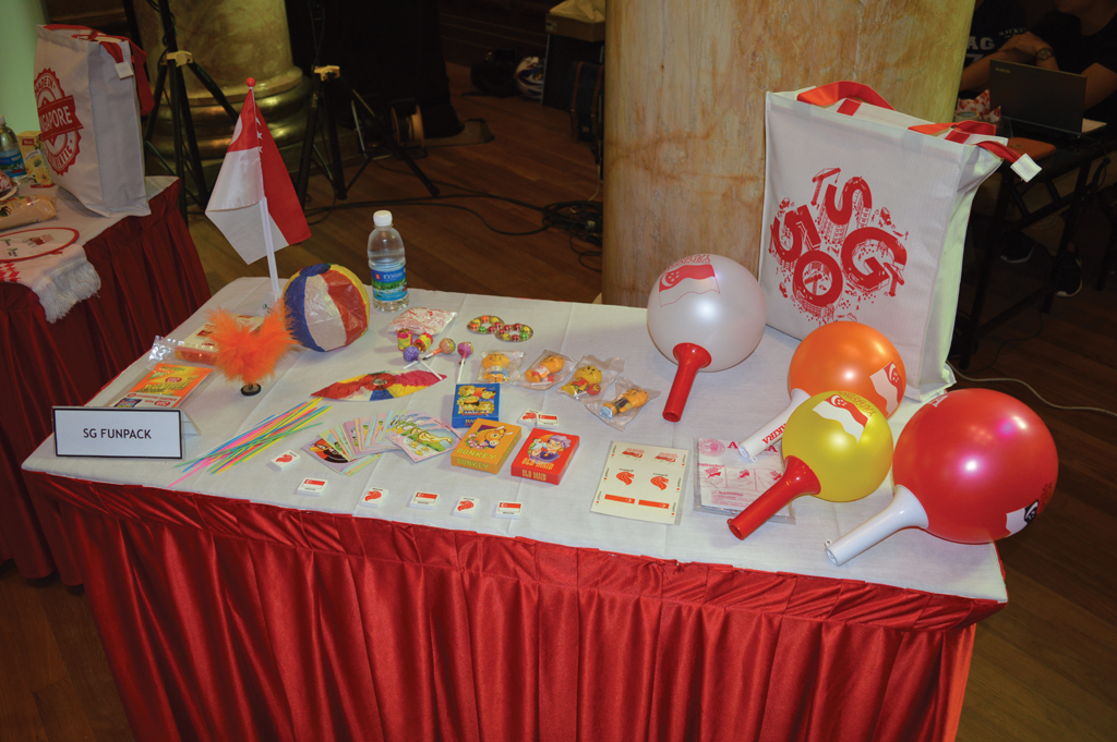 CAT OUT OF THE BAG: Aside from the unique note, the SG funpack also compromised of nostalgic items to help bring back memories of the older generation in hopes of connecting Singaporeans of different ages. PHOTO BY: CHLOE ELIZABETH TANG