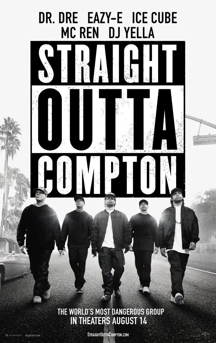 MUSIC IS POWER: N.W.A used the power of music and lyrics to convey their frustration and anger about the society which in turn revolutionised the society. (PHOTO: Courtesy of Straight Outta Compton’s Official Facebook Page)