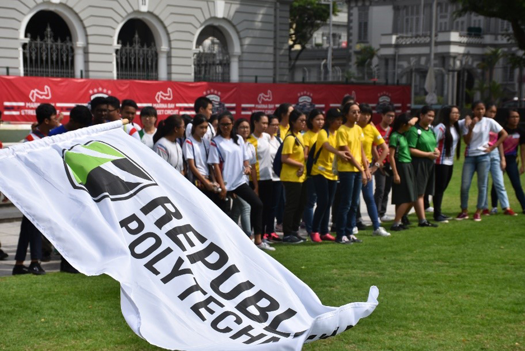 ON YOUR MARK, GET SET, GO: The Hospitality Race 2016 is the first event held by Republic Polytechnic’s School of Hospitality that includes a wide spectrum of its industry. Secondary school students ran around Singapore’s Civic District and the RP’s campus to learn more about the country’s blooming hospitality and tourism industry. (PHOTO by: Maisha Samiha)