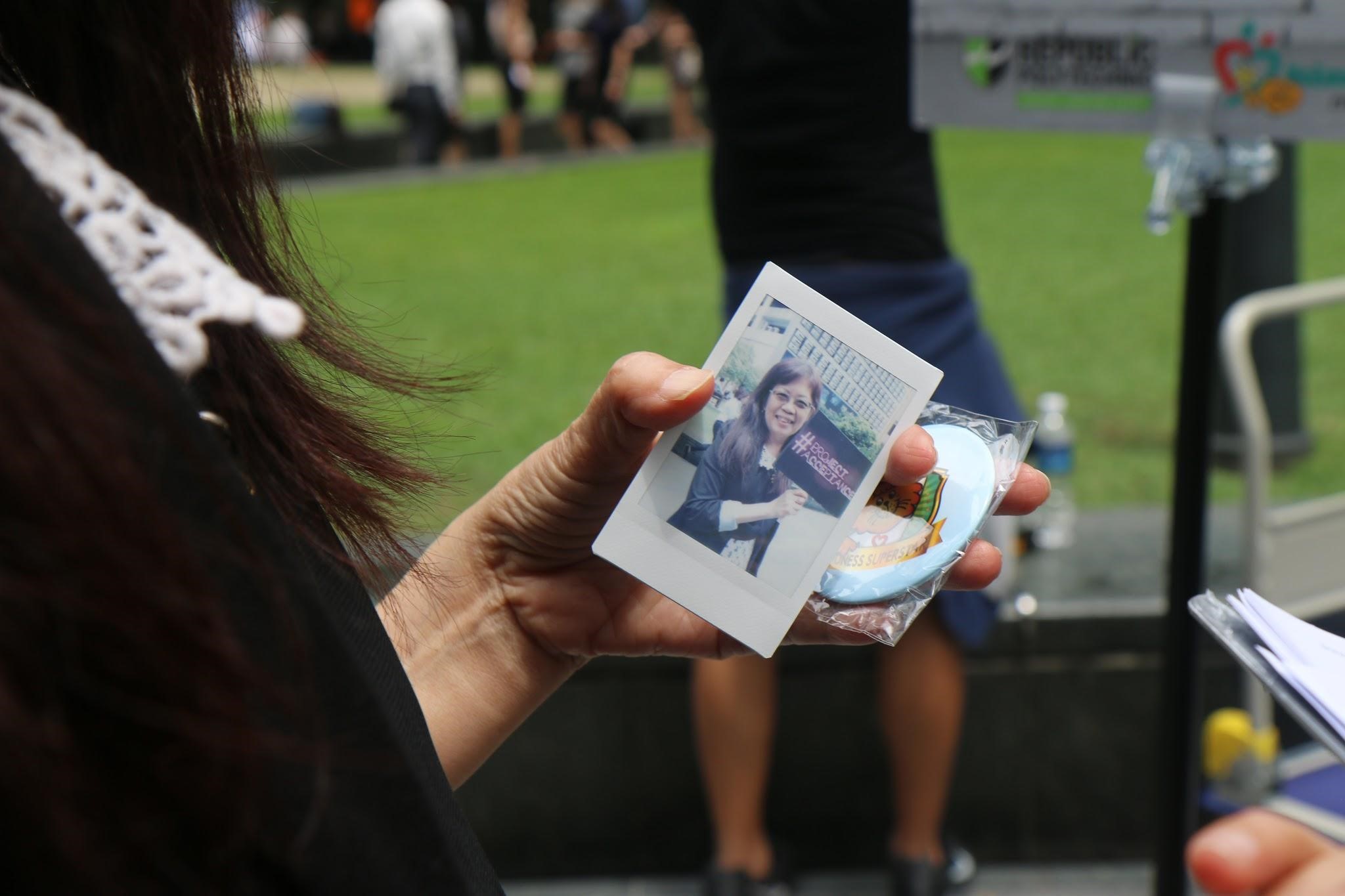 SMALL CHANGES, BIG CHANGE: A total number of 184 Acceptance cards were collected and posted on Project Acceptance social media pages. Despite only needing to reflect and write down their definition of acceptance, it symbolizes individuals taking the initiative to create more awareness of acceptance in Singapore. (Photo: Joan L Koh Jia Min)